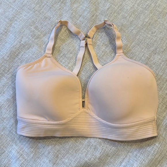 Lively‎ Bralette Wireless J hook lightly lined nude size 34D - Picture 1 of 8